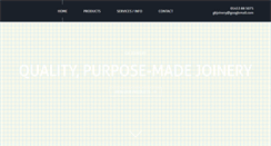 Desktop Screenshot of gkjoinery.com